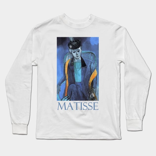 Portrait of Madame Matisse (1913) by Henri Matisse Long Sleeve T-Shirt by Naves